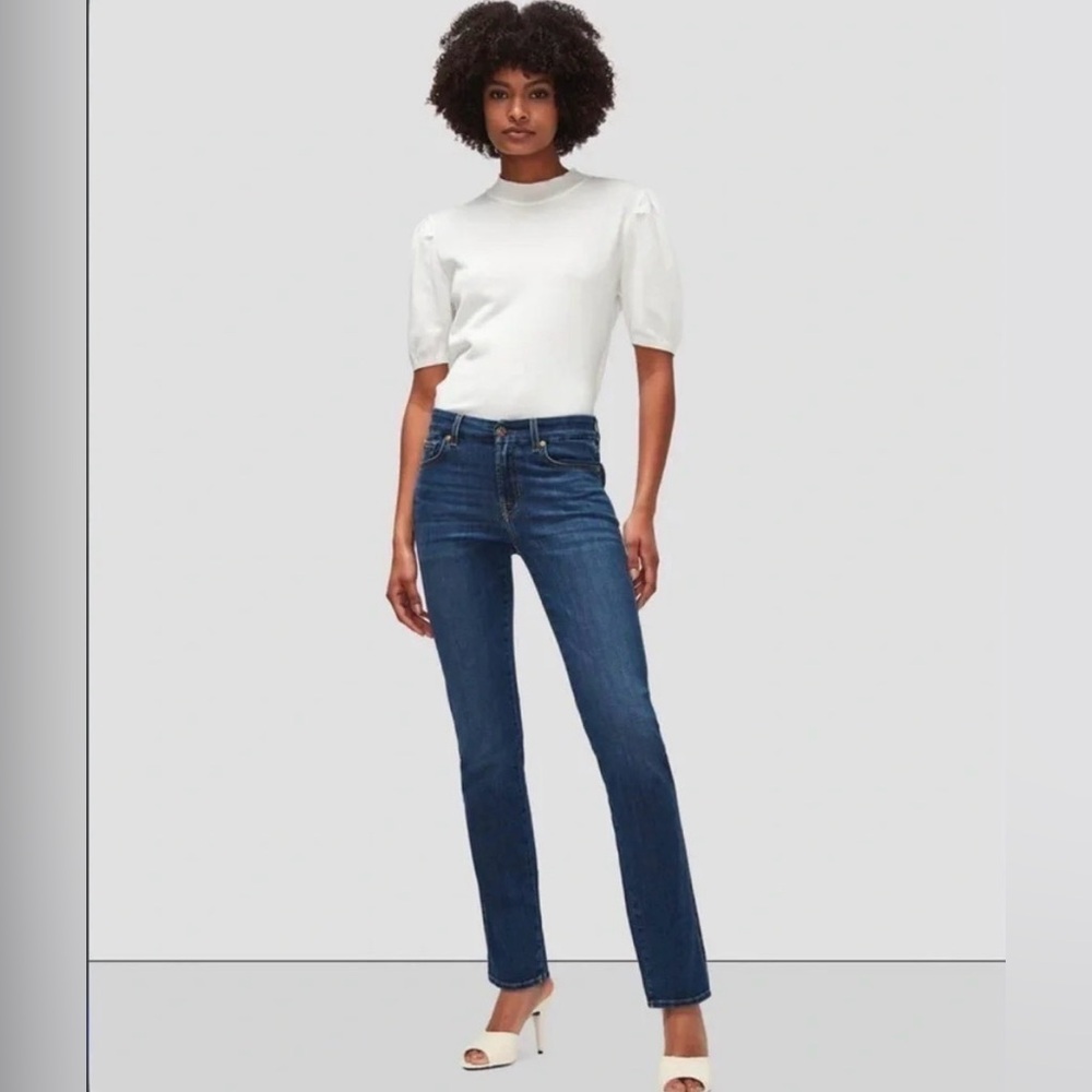 7 For All Mankind Kimmie Straight Leg Jeans 29